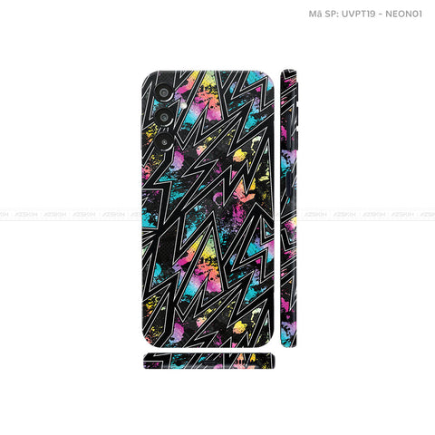 Dán Skin Galaxy A Series Vân Neon 01 | UVPT19