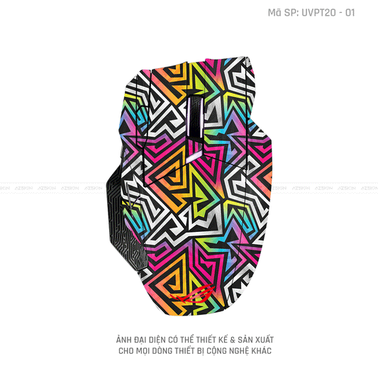 Skin Dán Chuột Asus Vân Nổi Hình Graffiti | UVPT20-01