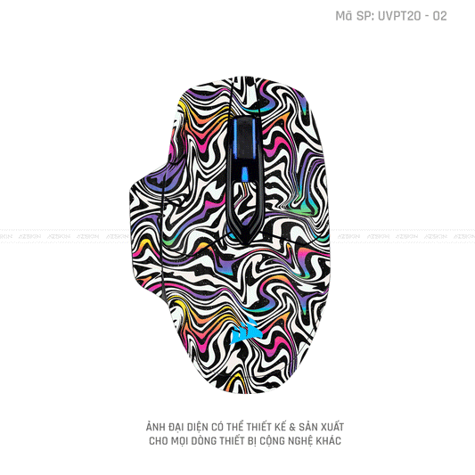 Skin Dán Chuột Corsair Vân Nổi Hình Graffiti - 02 | UVPT20