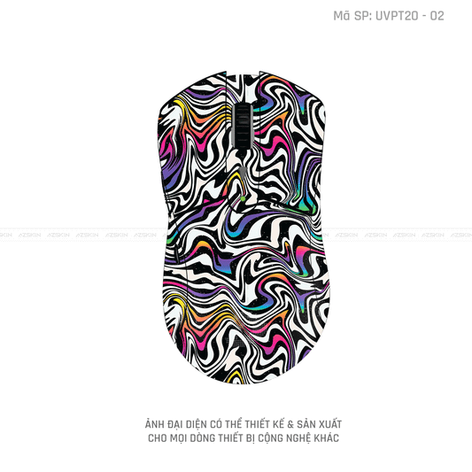 Skin Dán Chuột Dareu Vân Nổi Hình Graffiti | UVPT20-02