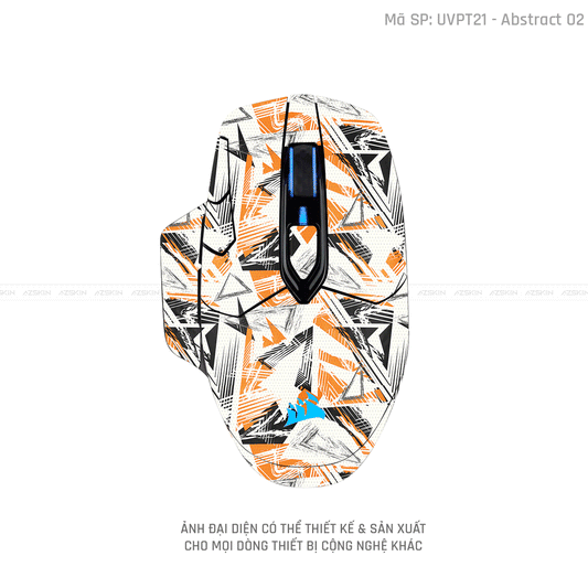 Skin Dán Chuột Corsair Vân Nổi Hình Abstract - 02 | UVPT21