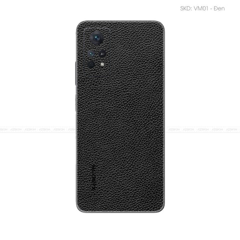 Miếng Dán Da Xiaomi Note 11 Series Vân Mil Đen | VM01
