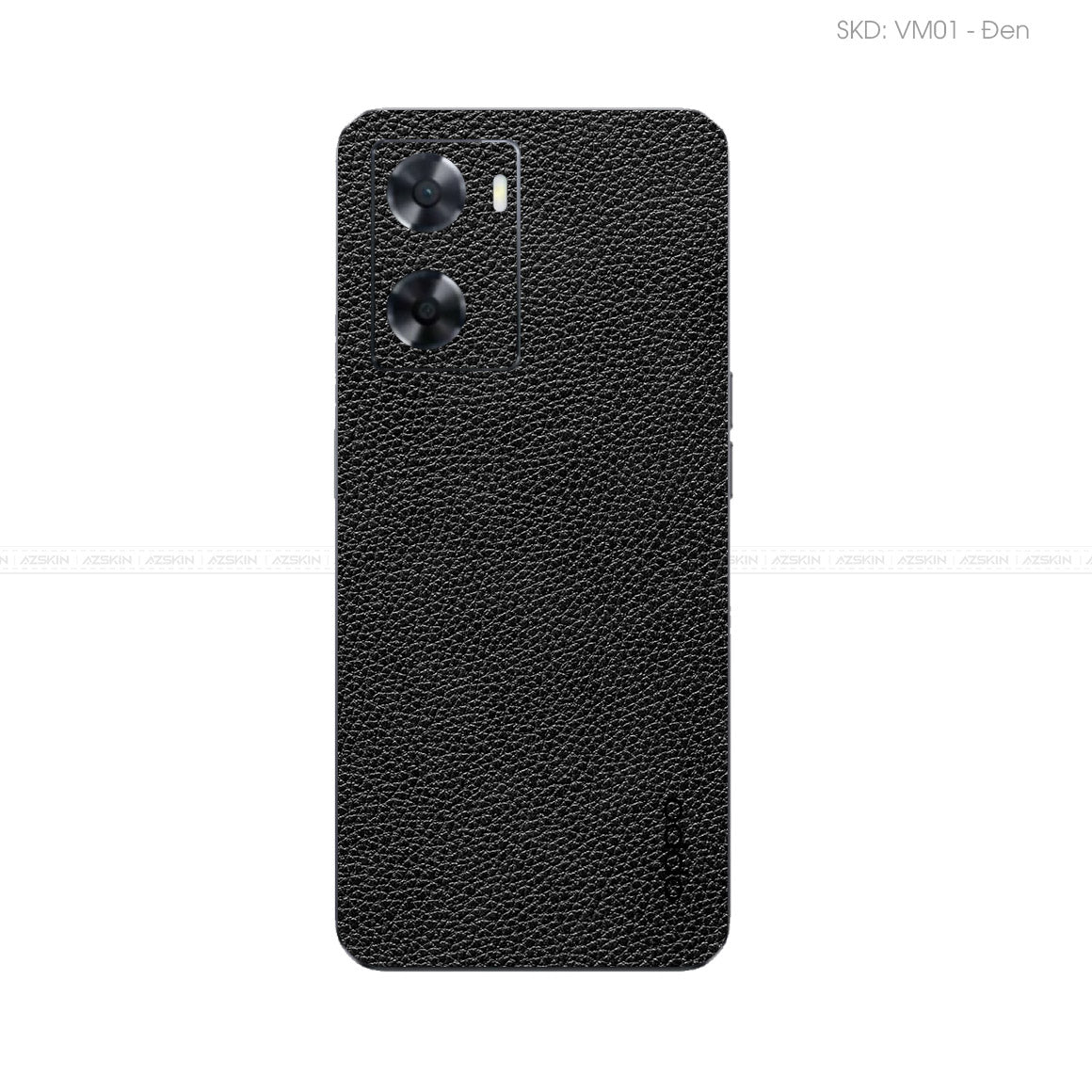 Miếng Dán Da OPPO A Series Vân Mil Đen | VM01