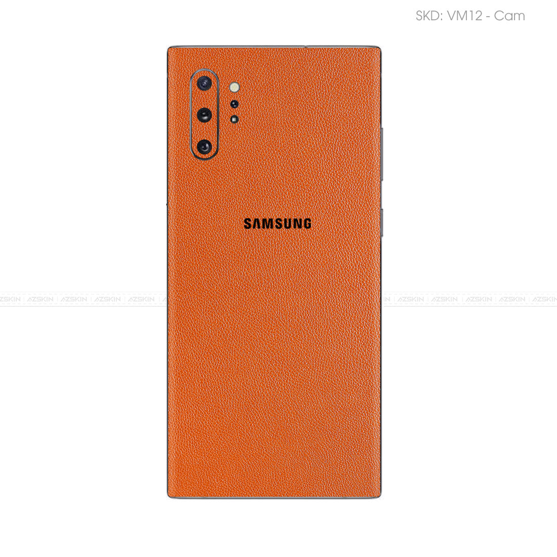 Miếng Dán Da Samsung Note 10 Series Vân Mil Cam | VM12