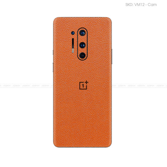 Miếng Dán Da OnePlus 8 Series Vân Mil Cam | VM12