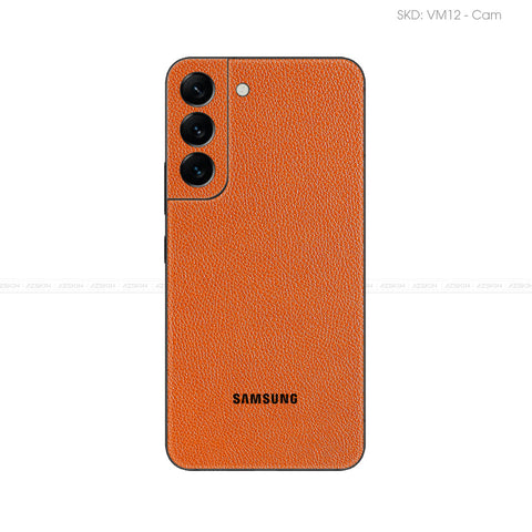 Miếng Dán Da Samsung S21 Series Vân Mil Cam | VM12