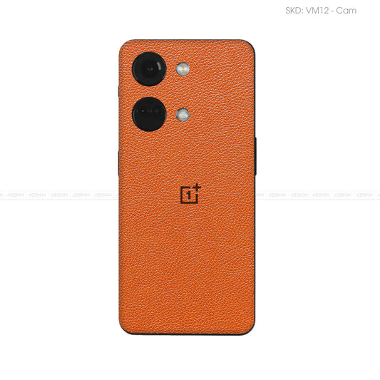 Miếng Dán Da OnePlus Ace Series Vân Mil Cam | VM12