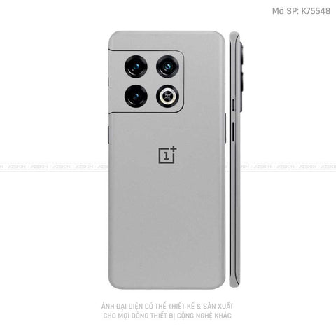 Dán Skin Oneplus 10 Series Màu Bạc Nhôm | VN02