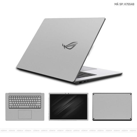 Dán Skin Laptop Asus Đổi Màu Bạc | VN02