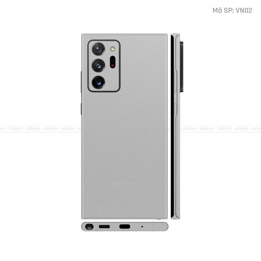 Dán Skin 3M Galaxy Note 20 Series Màu Silver | VN02
