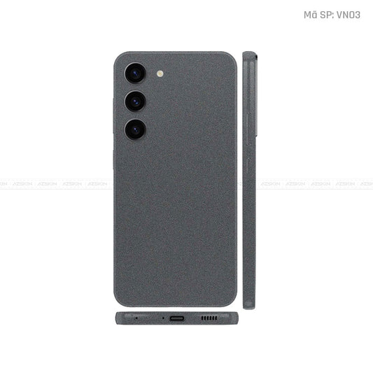 Dán Skin Galaxy S23 Series Xám Metallic | VN03
