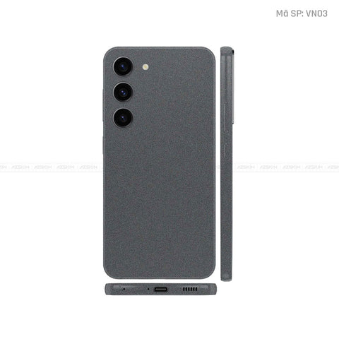 Dán Skin Galaxy S23 Series Xám Metallic | VN03
