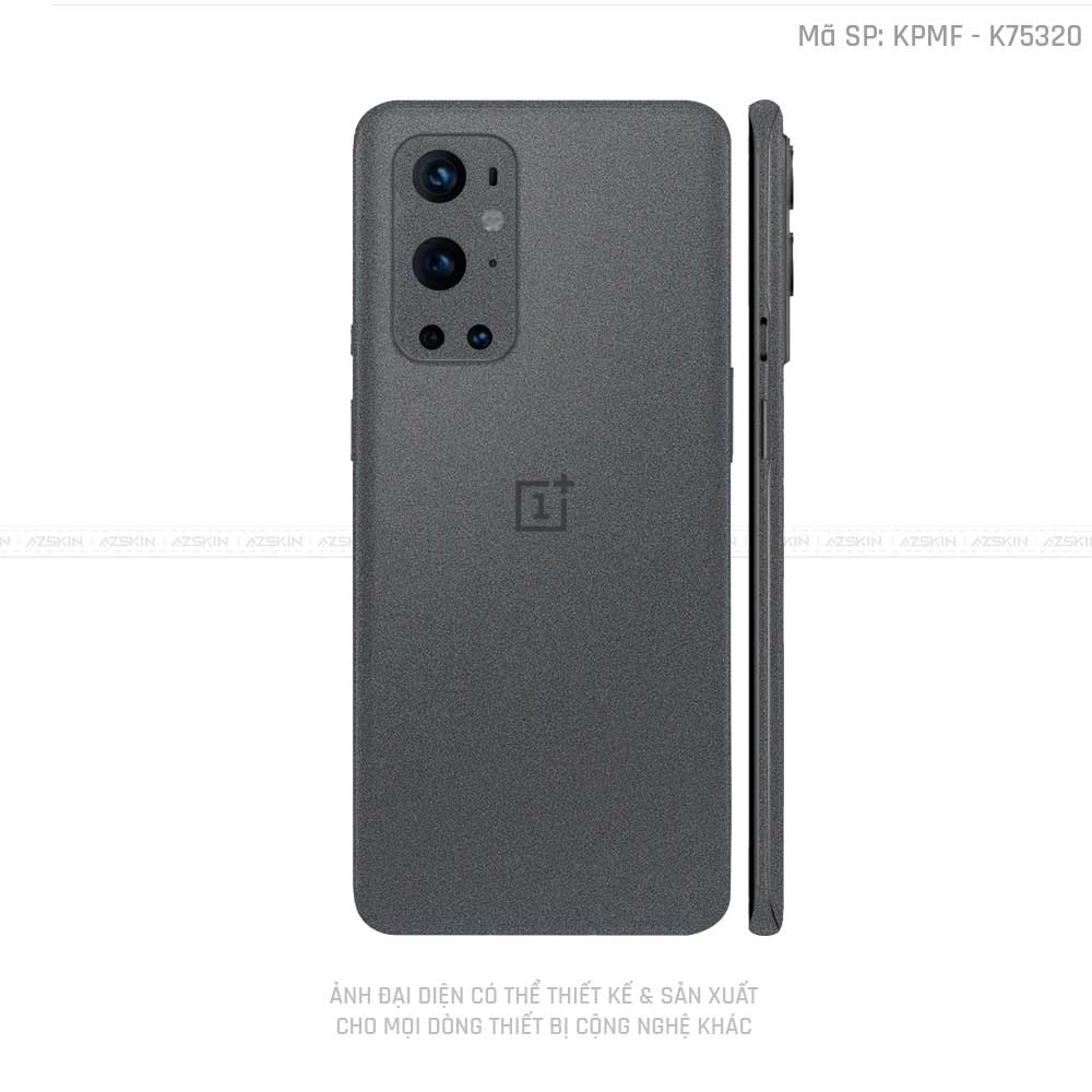 Dán Skin Oneplus 8/9 Series Màu Xám Nhôm | VN03