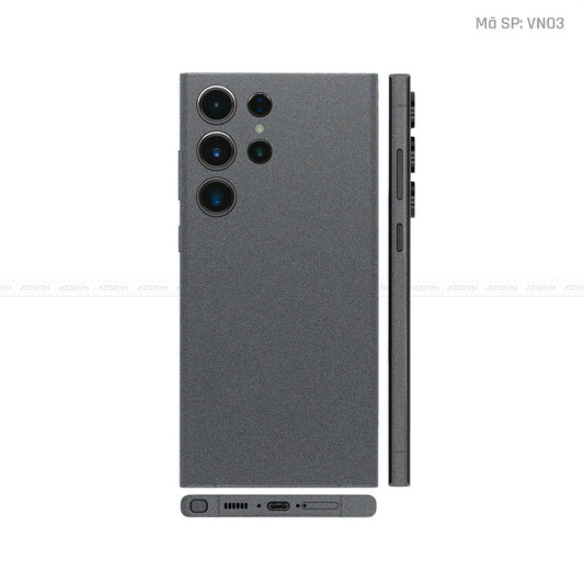 Dán Skin Galaxy S23 Series Xám Metallic | VN03