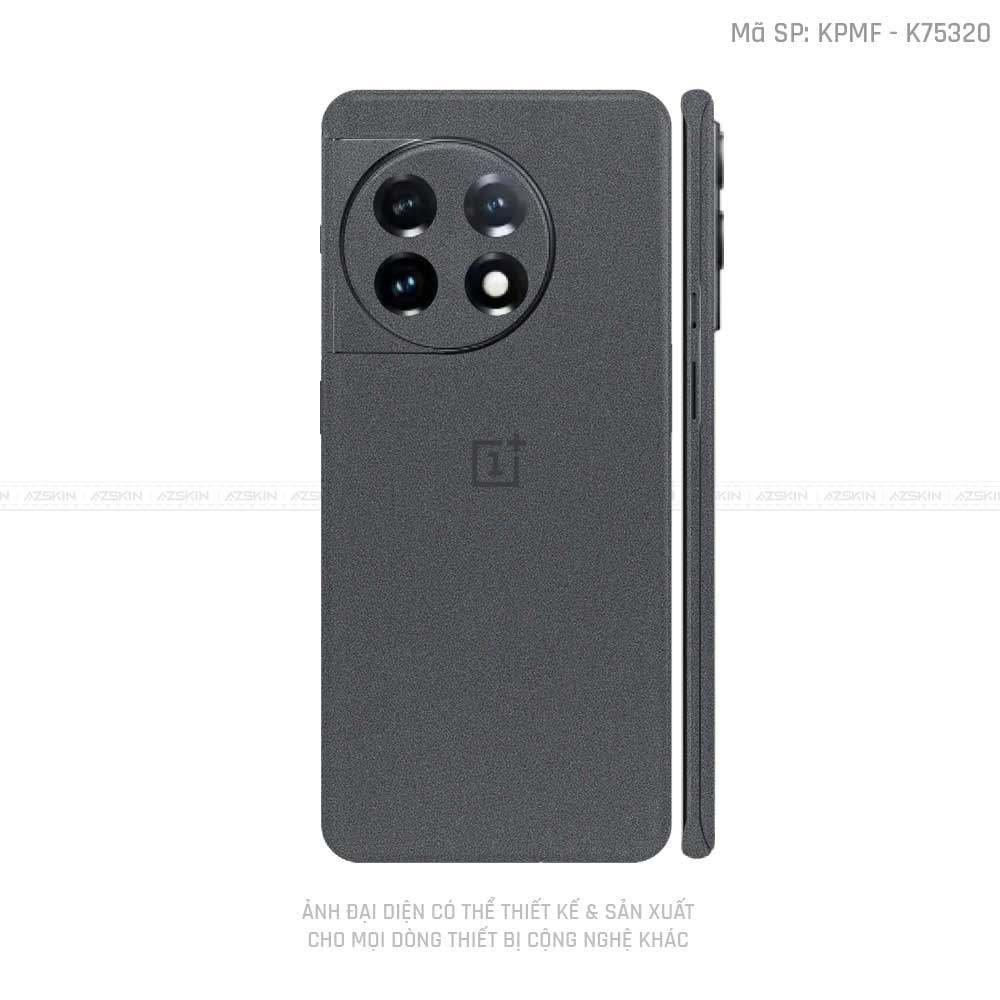 Dán Skin Oneplus 11 Series Màu Xám Nhôm | VN03