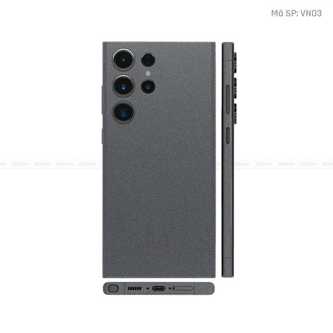 Dán Skin Galaxy S23 Series Xám Metallic | VN03
