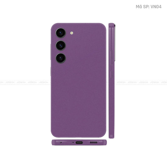 Dán Skin Galaxy S23 Series Tím Nhám | VN04