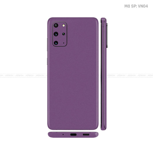 Dán Skin Galaxy S20 Series Màu Tím | VN04