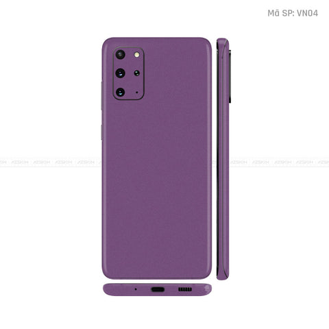 Dán Skin Galaxy S20 Series Màu Tím | VN04