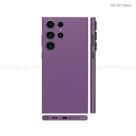 Dán Skin Galaxy S23 Series Tím Nhám | VN04