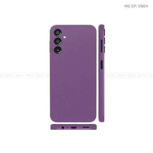 Dán Skin Galaxy A Series Màu Tím Nhám | VN04