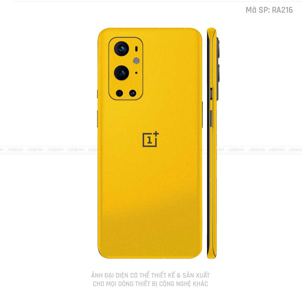 Dán Skin Oneplus 8/9 Series Màu Vàng | VN05