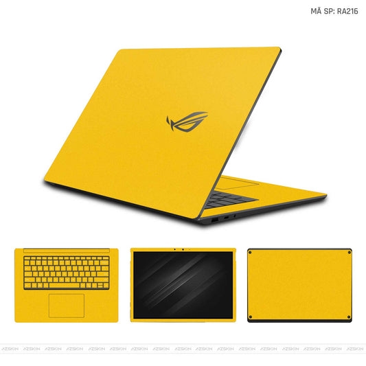 Dán Skin Laptop Asus Đổi Màu Vàng | VN05