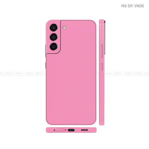 Dán Skin Galaxy S22 Series Màu Hồng | VN06