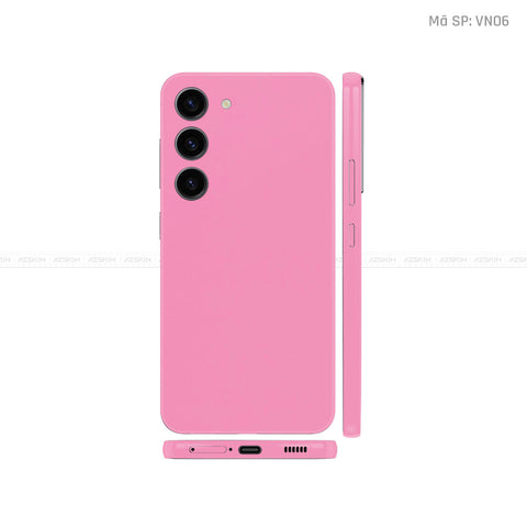 Dán Skin Galaxy S23 Series Màu Hồng | VN06
