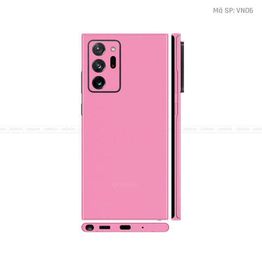 Dán Skin Galaxy Note 20 Series Màu Hồng Nhám | VN06