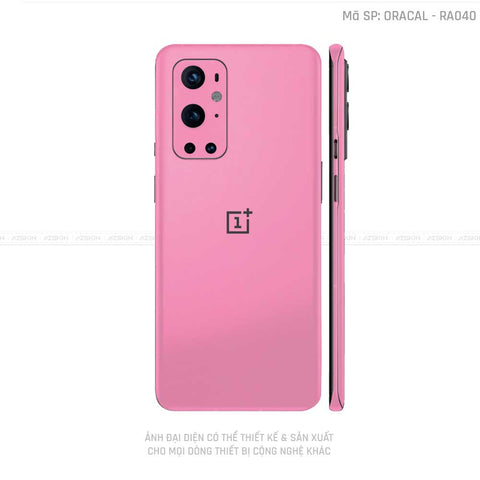 Dán Skin Oneplus 8/9 Series Màu Hồng Nhám | VN06