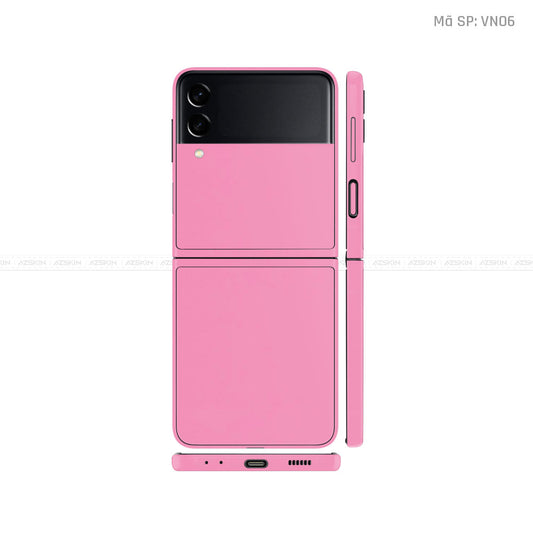 Dán Skin Galaxy Zflip4 Đổi Màu Hồng| VN06
