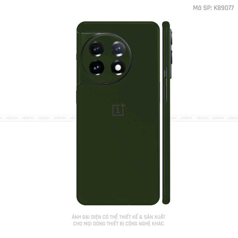 Dán Skin Oneplus 11 Series Màu Xanh Lục | VN07