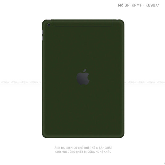 Dán Skin IPad Gen Series Đổi Màu Xanh Rêu | VN02