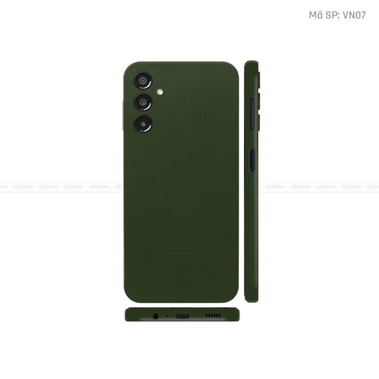 Dán Skin Galaxy A Series Màu Xanh Rêu | VN07