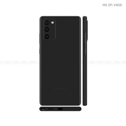 Dán Skin Galaxy Note 20 Series Màu Đen Nhám | VN08