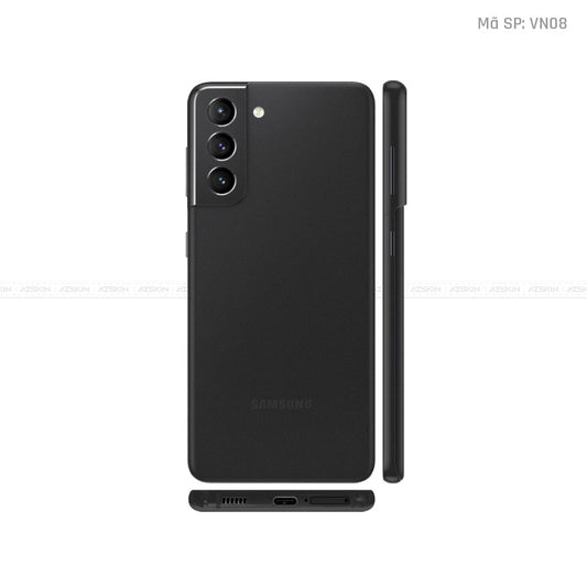 Dán Skin Galaxy S21 Series Màu Đen Nhám | VN08