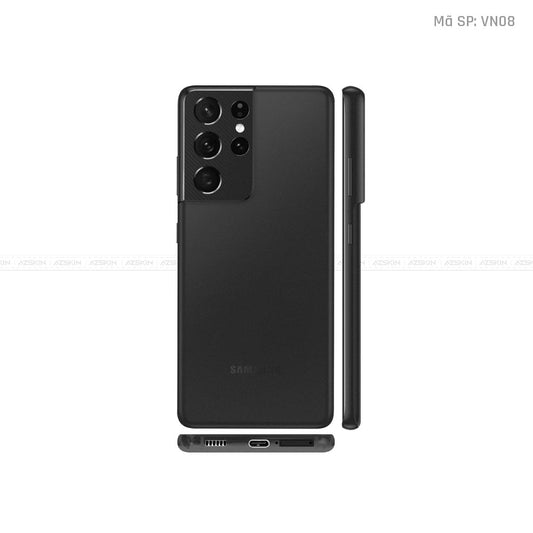 Dán Skin Galaxy S21 Series Màu Đen Nhám | VN08