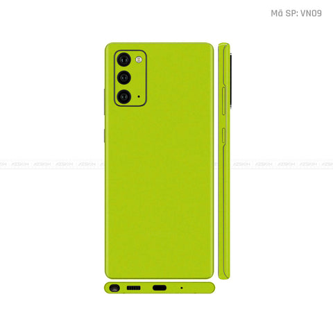 Dán Skin Galaxy Note 20 Series Màu Xanh Nõn | VN09