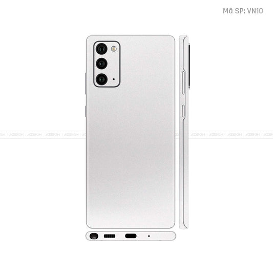 Dán Skin Galaxy Note 20 Series Màu Trắng | VN10