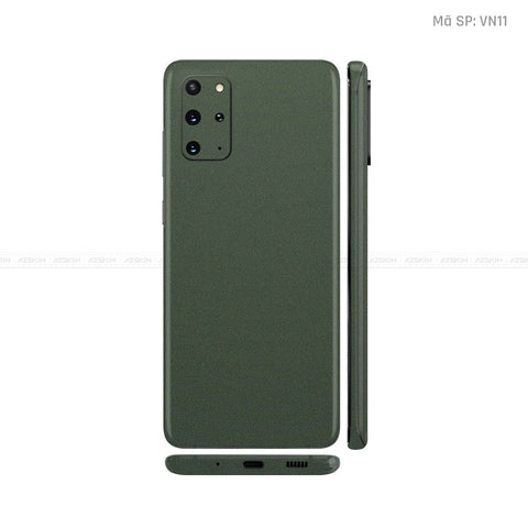 Dán Skin Galaxy S20 Series Màu Xanh Midnight | VN11