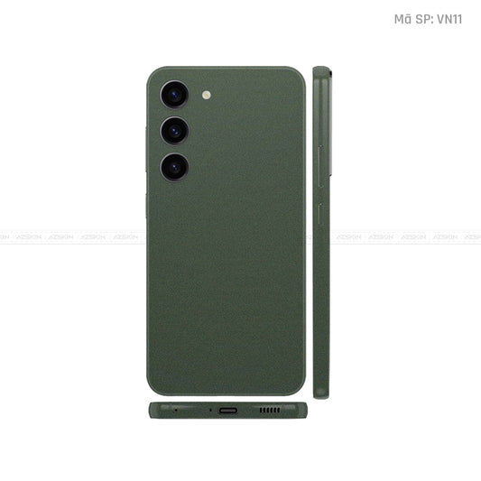 Dán Skin Galaxy S23 Series Màu Xanh Midnight | VN11
