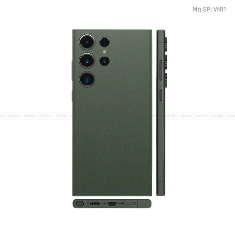 Dán Skin Galaxy S23 Series Màu Xanh Midnight | VN11