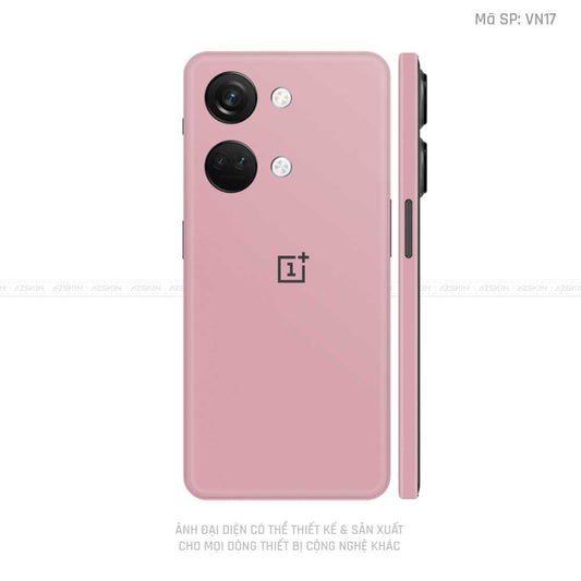 Dán Skin Oneplus Nord Series Màu Hồng Vinyl | VN17