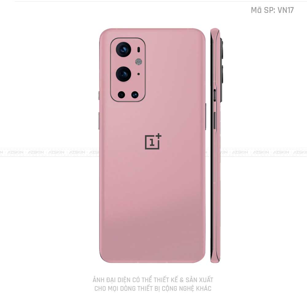 Dán Skin Oneplus 8/9 Series Màu Hồng Vinyl | VN17