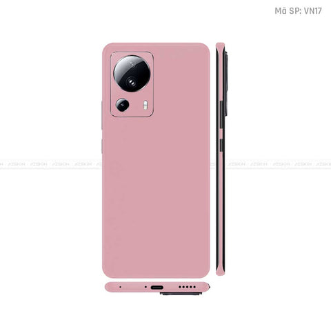 Dán Skin Xiaomi 13 Series Màu Hồng Vinyl | VN17