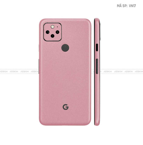 Dán Skin Google Pixel 5 Đổi Màu Hồng Vinyl | VN17