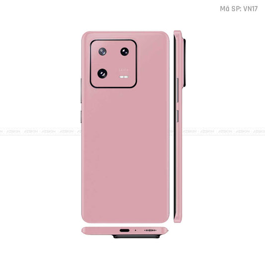 Dán Skin Xiaomi 13 Series Màu Hồng Vinyl | VN17