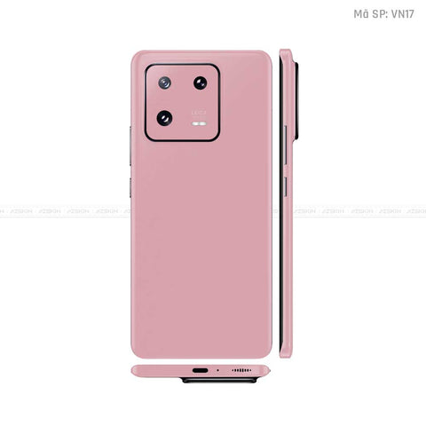 Dán Skin Xiaomi 13 Series Màu Hồng Vinyl | VN17