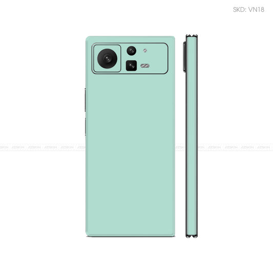 Dán Skin Điện Thoại Xiaomi Mix Fold Series Màu Xanh Min Vinyl | VN18